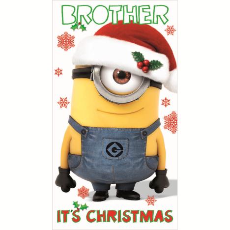Brother Minions Christmas Card £2.10